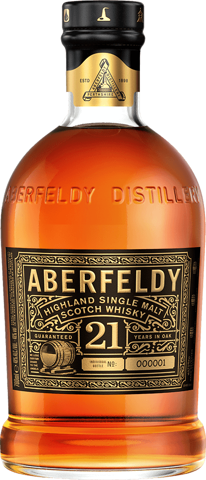 Aberfeldy 21 Year Old Highland Single Malt Scotch Whisky
