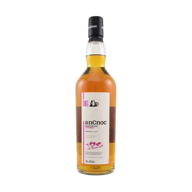 Ancnoc 18 Year Old Highland Single Malt Scotch Whisky