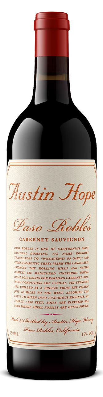 Austin Hope Cabernet Sauvignon Paso Robles 2022