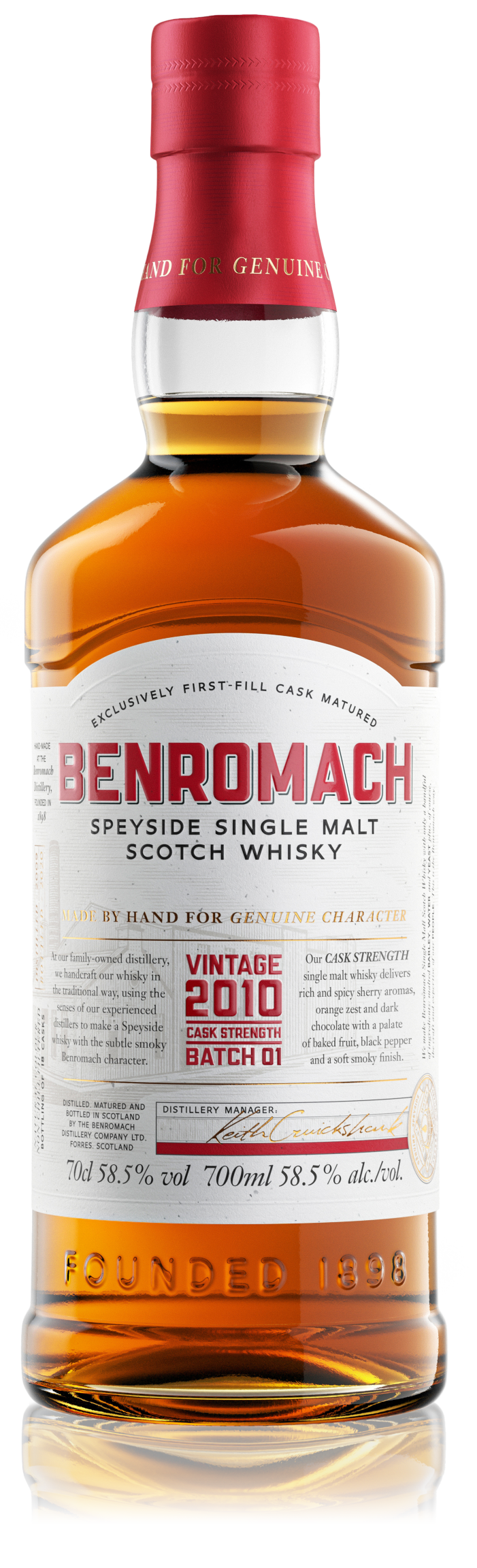 Benromach Cask Strength Vintage 2010