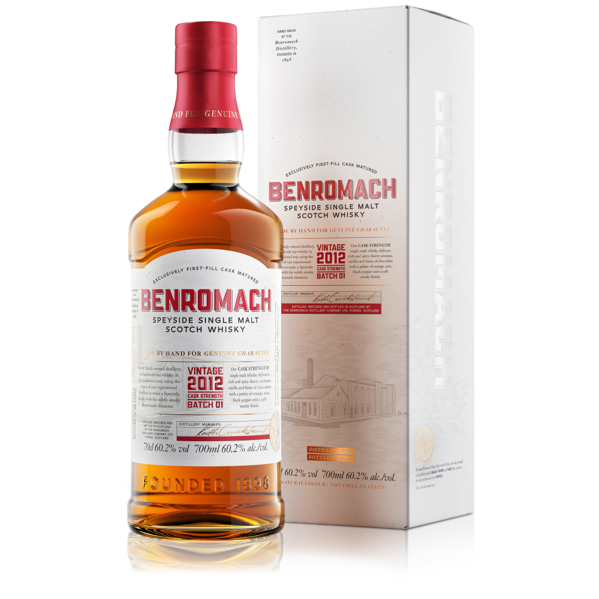 Benromach Cask Strength Vintage 2012