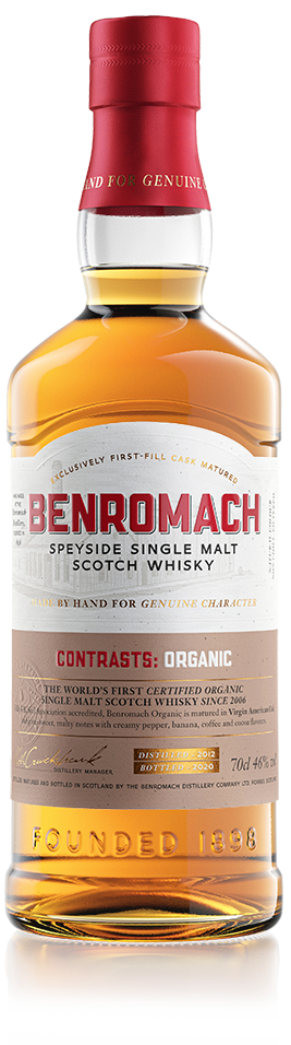 Benromach Contrasts: Organic Speyside Single Malt Scotch Whisky