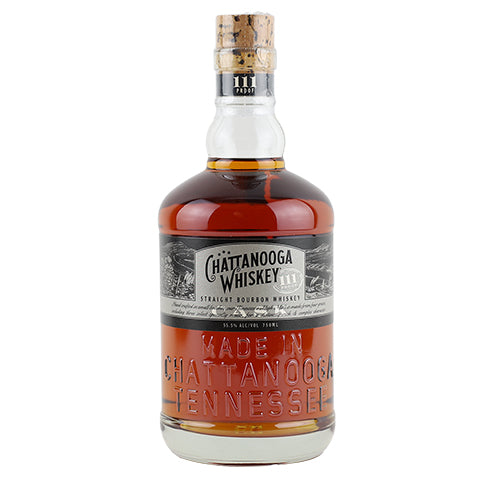Chattanooga Whiskey 111 Cask Strength Tennessee High Malt Straight Bourbon Whiskey