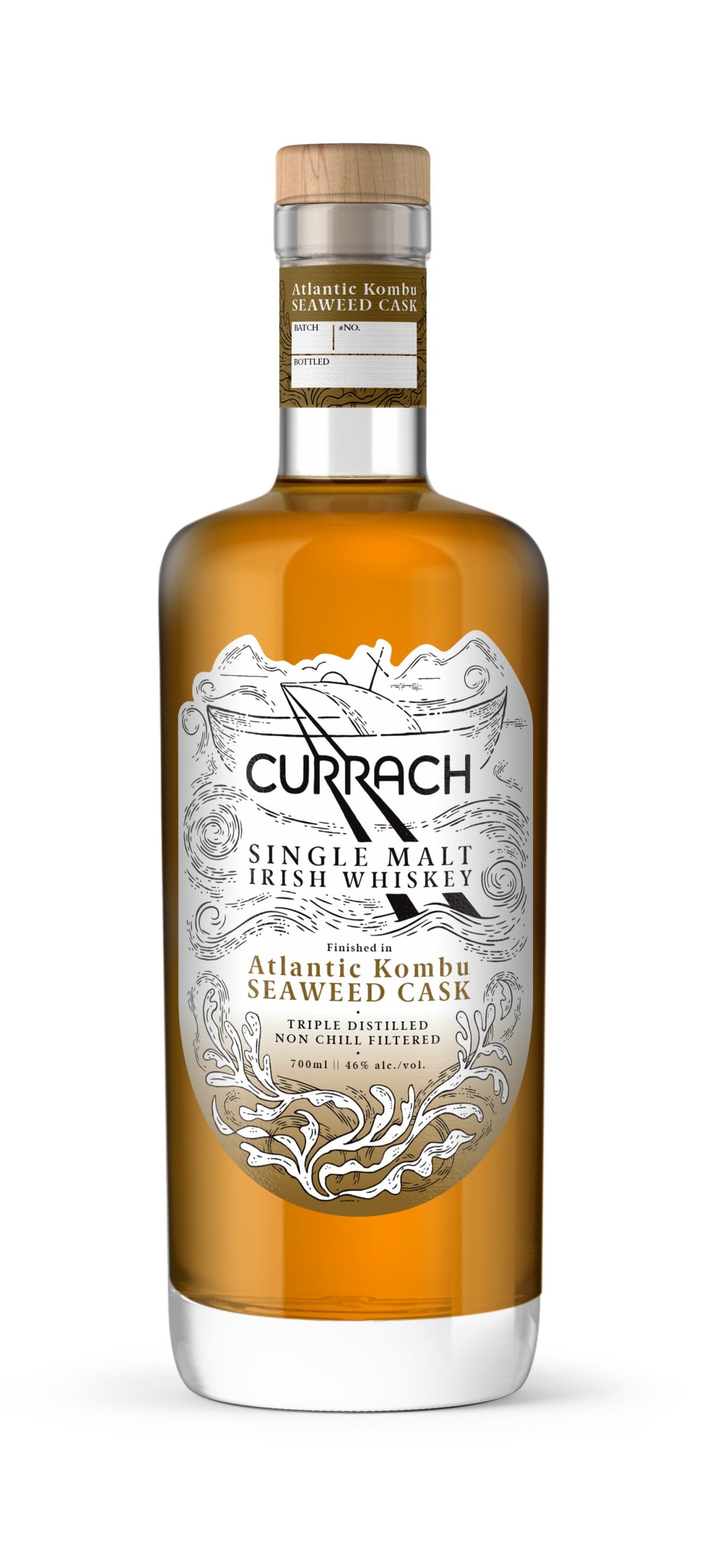 Currach Atlantic Kombu Seaweed Cask Single Malt Irish Whiskey