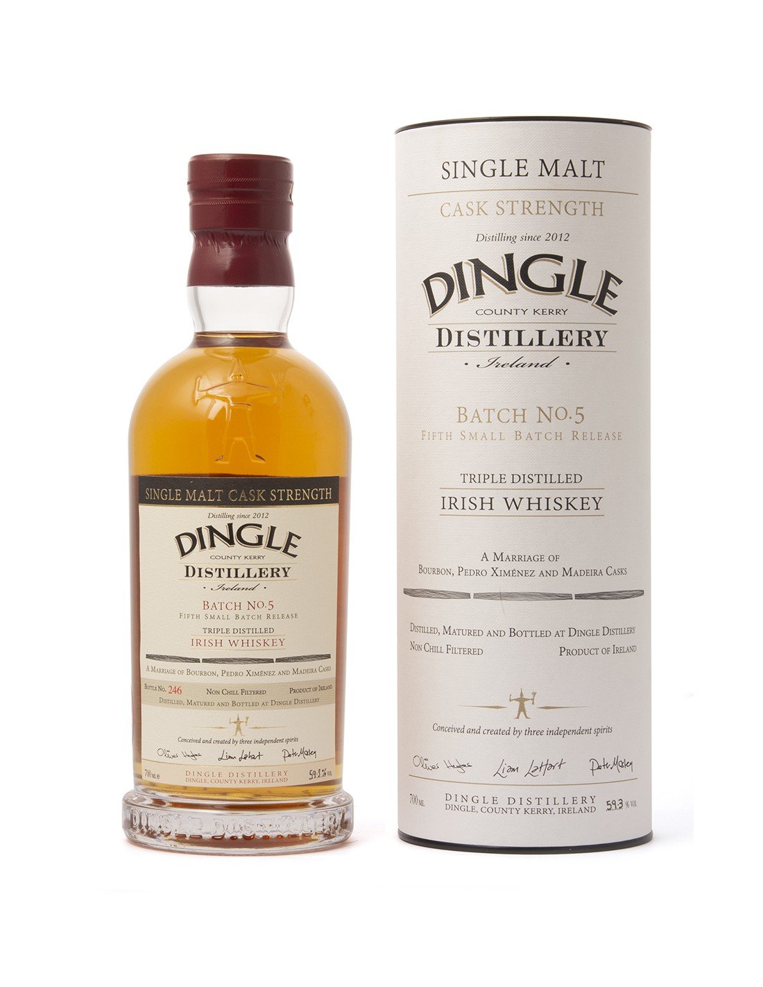 Dingle Single Malt Cask Strength Batch No. 5 Irish Whiskey