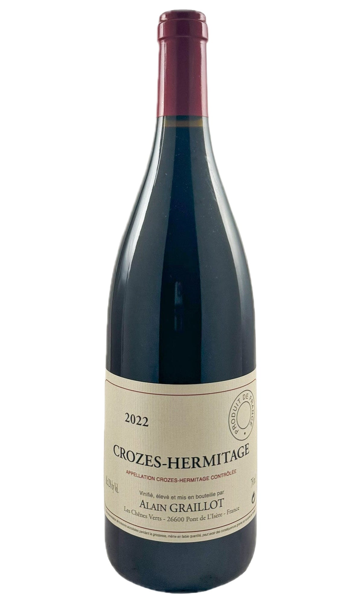 Domaine Alain Graillot Crozes-Hermitage Rouge 2022