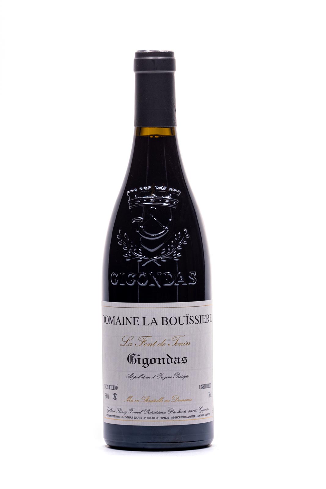 Domaine de la Bouïssière Gigondas La Font de Tonin 2020