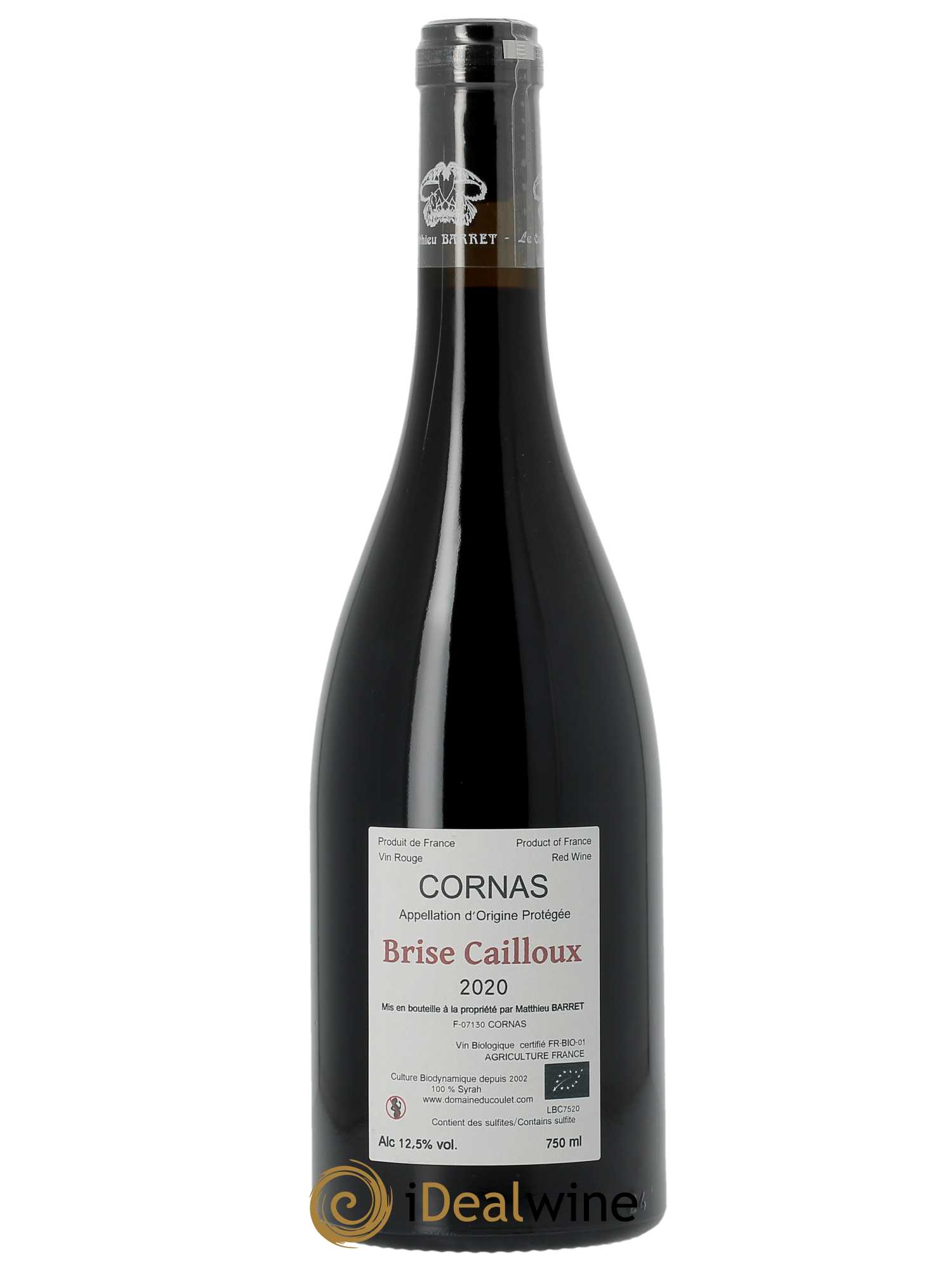 Domaine du Coulet Cornas Brise Cailloux 2020
