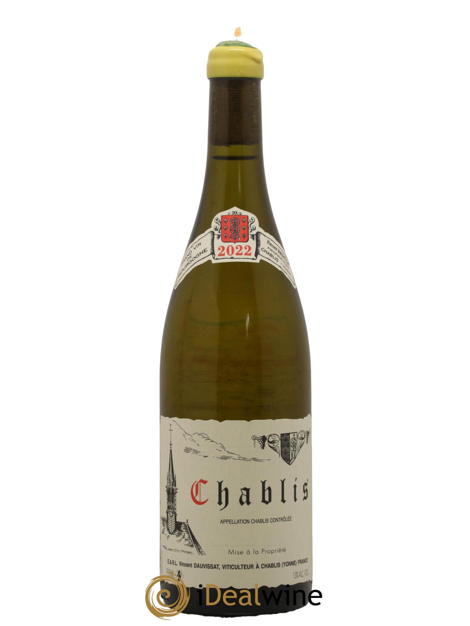 Domaine Vincent Dauvissat Chablis 2022
