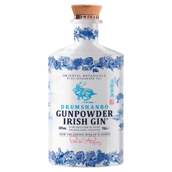 Drumshanbo Gunpowder Irish Gin Ceramic Bottle