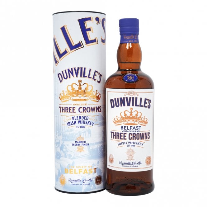 Dunville's Three Crowns Vintage Blend Irish Whiskey