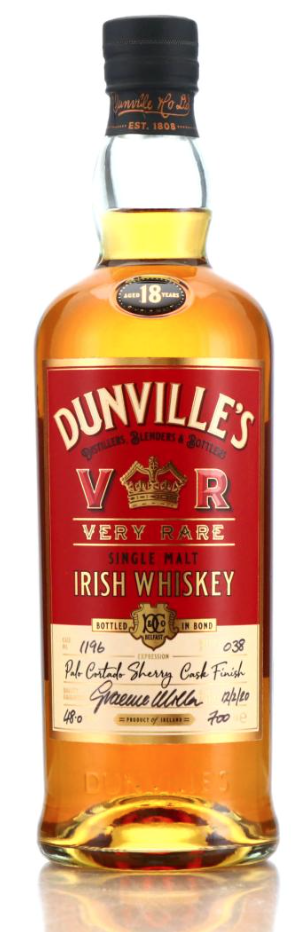 Dunville's Very Rare 18 Year Old Single Malt PX Cask