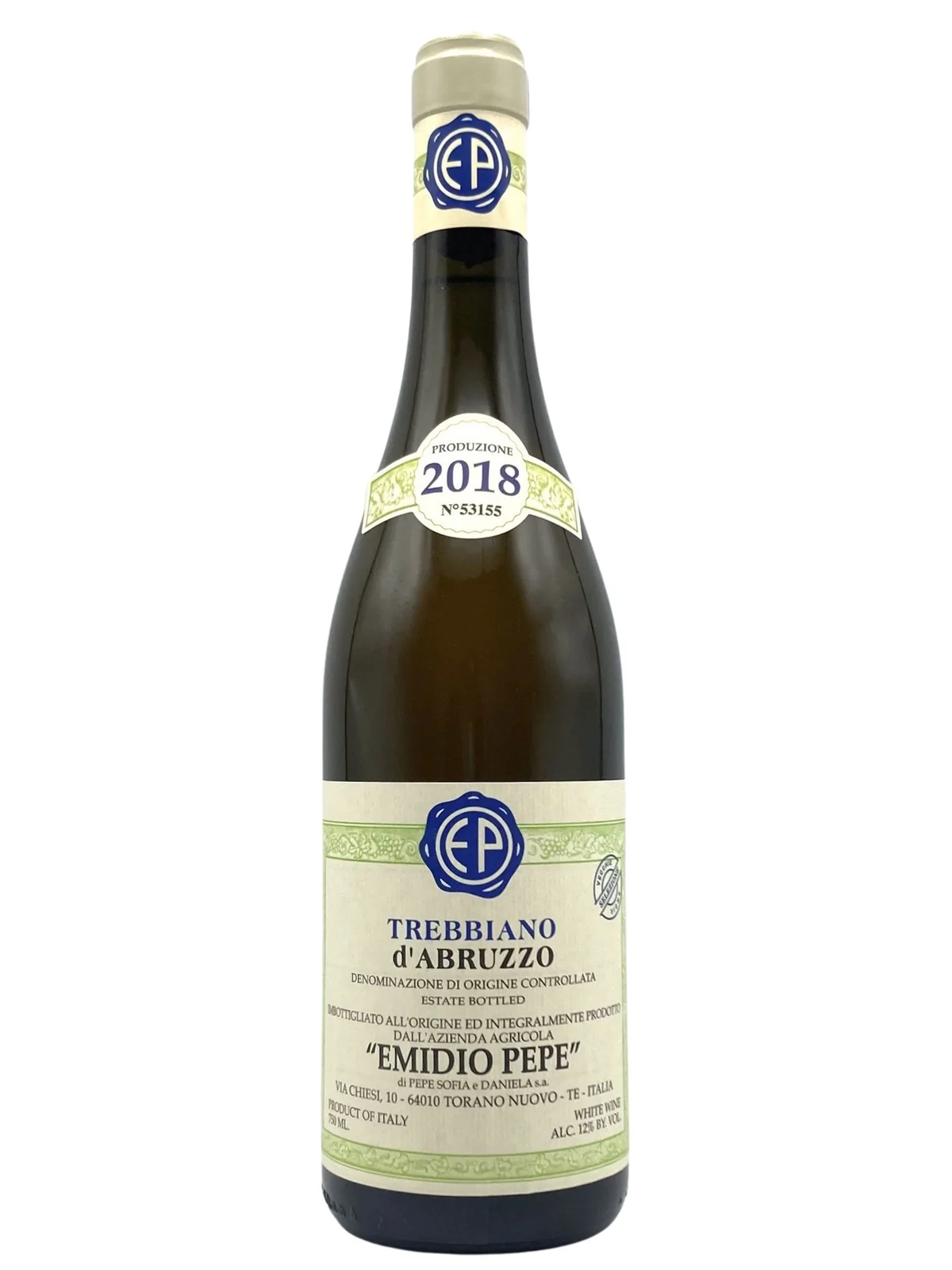 Emidio Pepe Trebbiano d'Abruzzo 2018