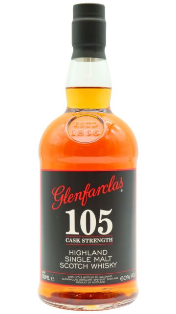 Glenfarclas 105 Cask Strength Highland Single Malt Scotch Whisky