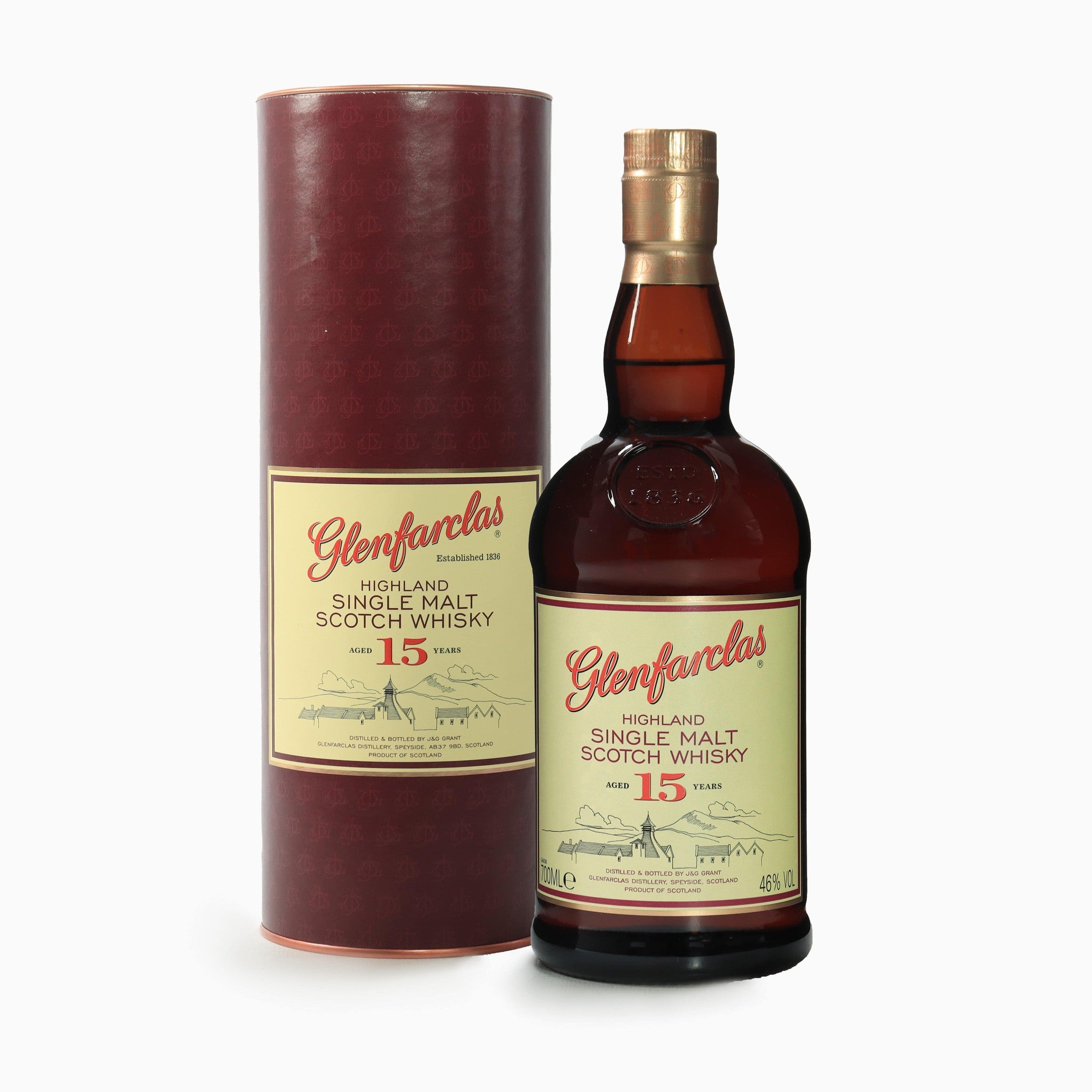 Glenfarclas 15 Year Old Highland Single Malt Scotch Whisky
