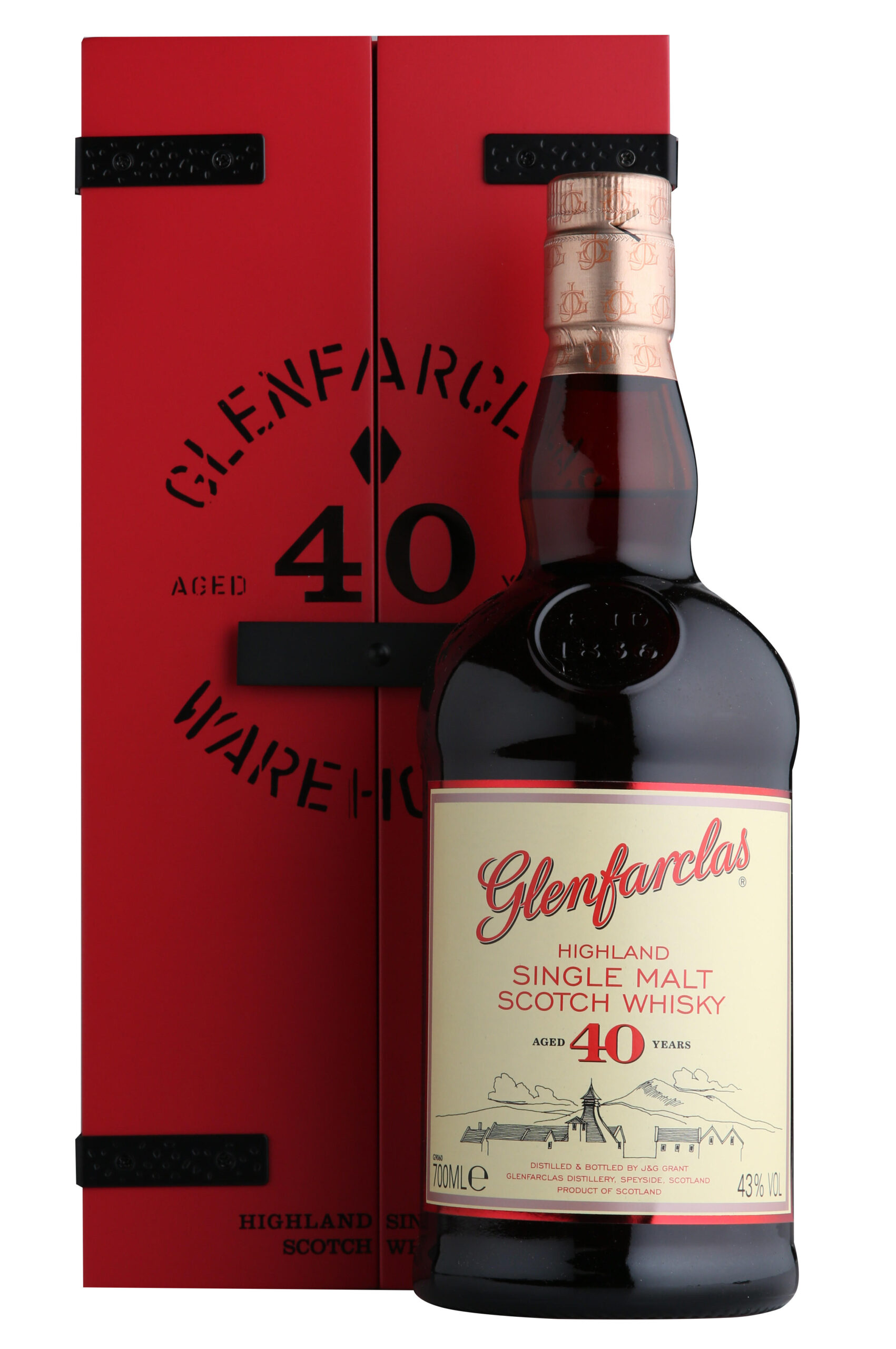 Glenfarclas 40 Year Old Highland Single Malt Scotch Whisky