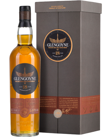 Glengoyne 18 Year Old Highland Single Malt Scotch Whisky