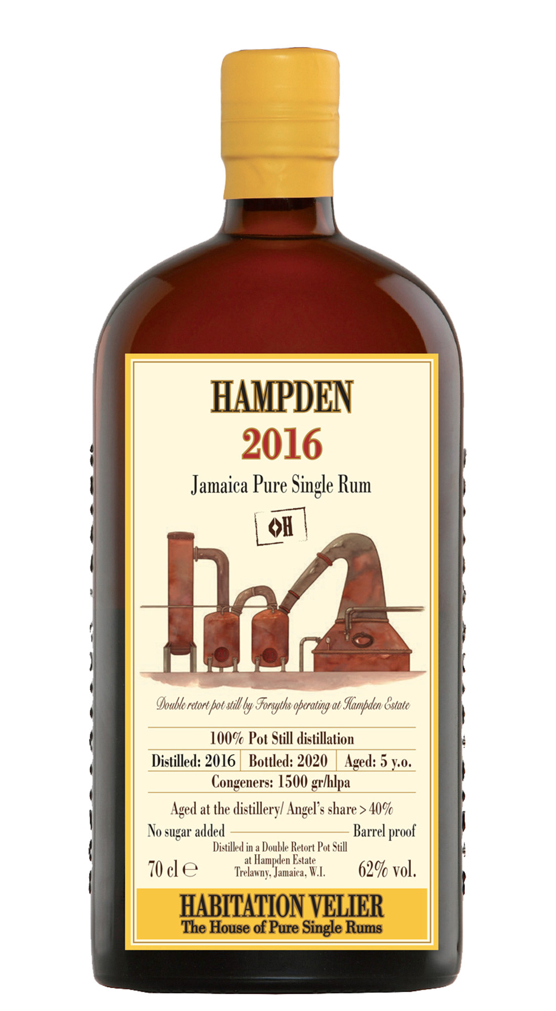 Habitation Velier Hampden HLCF 2016 Pure Single Jamaican Rum