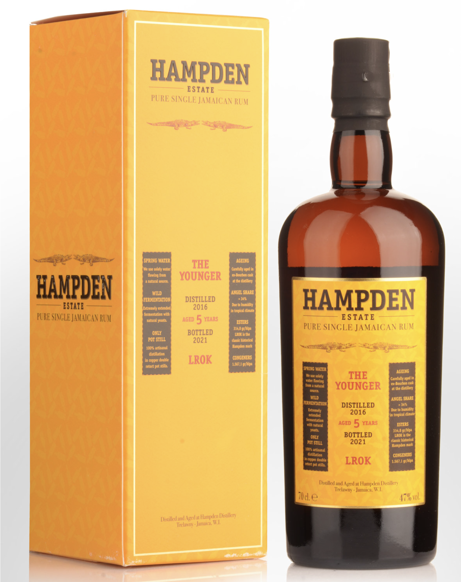 Hampden Estate Aged 5 Years Single Jamaican Rum
