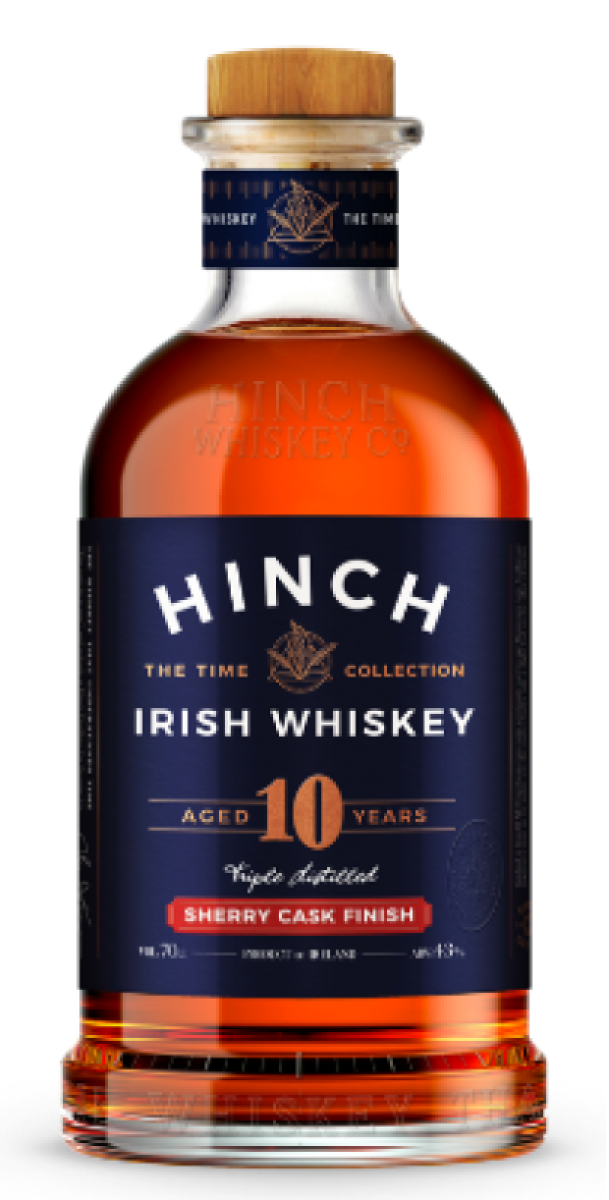 Hinch 10 Year Old Sherry Cask Finish Irish Whiskey