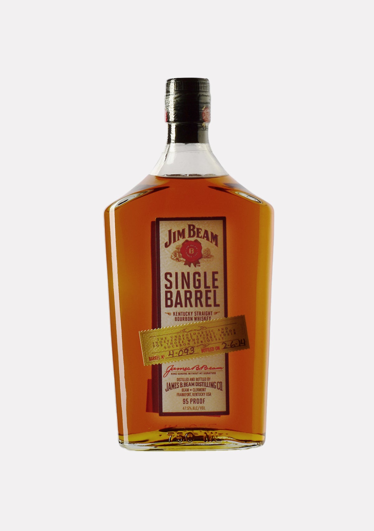 Jim Beam Single Barrel Kentucky Straight Bourbon Whiskey