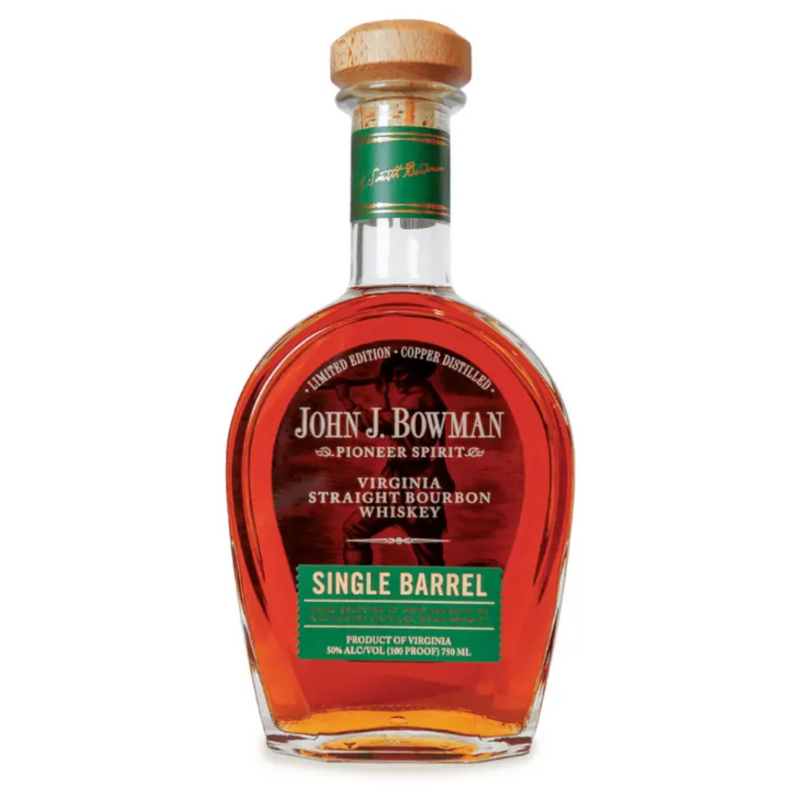 John J. Bowman Single Barrel Virginia Straight Bourbon Whiskey