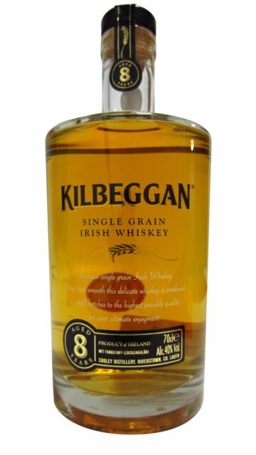 Kilbeggan 8 Year Old Single Grain Irish Whiskey