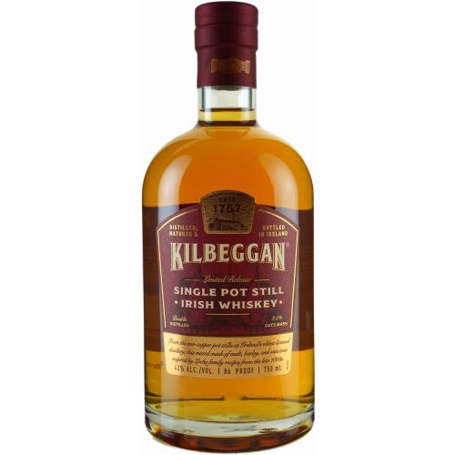 Kilbeggan Single Pot Still Irish Whiskey Cask Strength