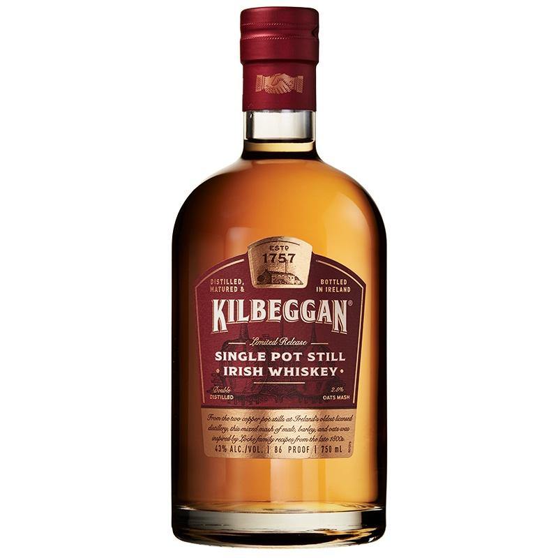 Kilbeggan Single Pot Still Irish Whiskey