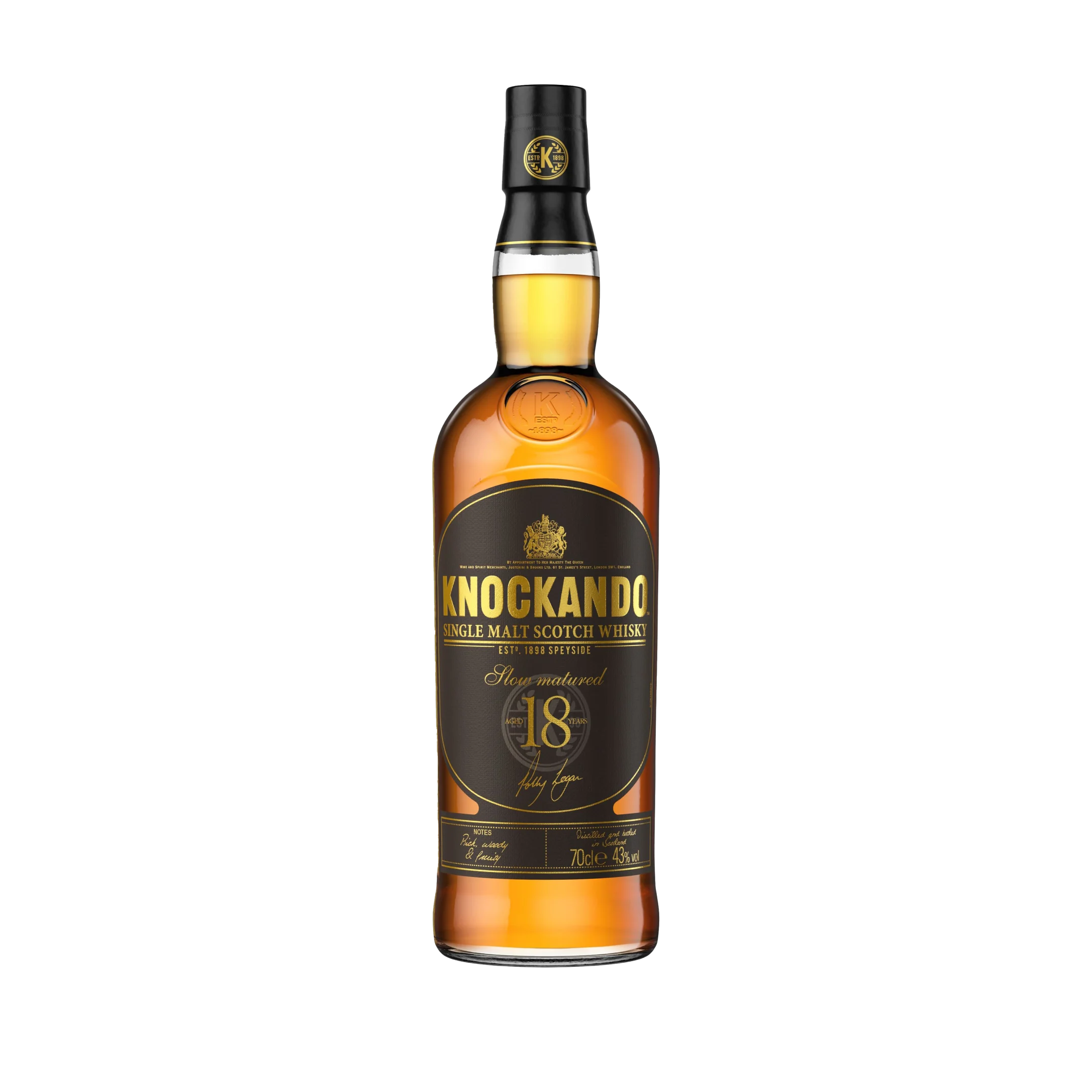 Knockando 18 Year Old Slow Matured Single Malt Scotch Whisky
