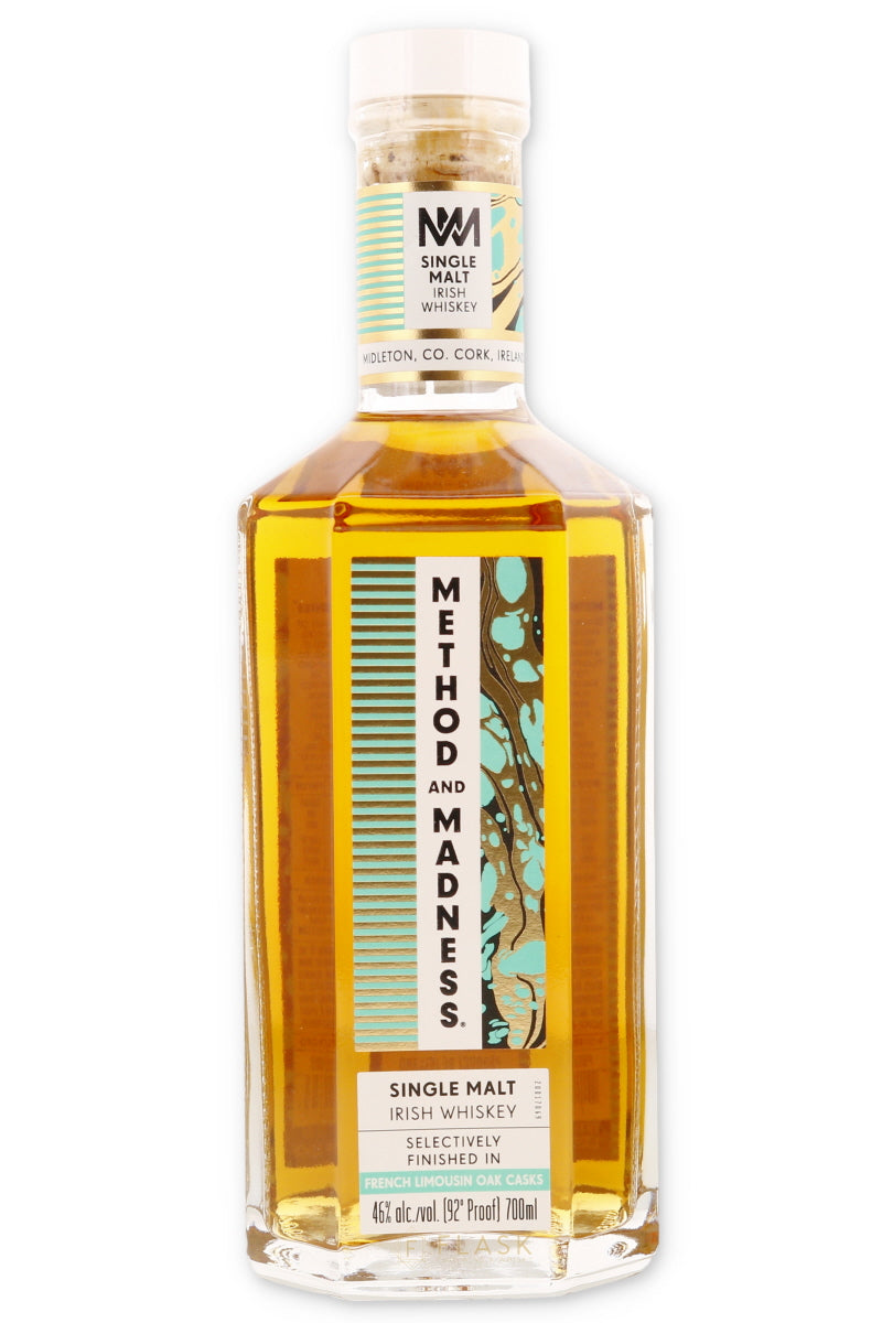 Method and Madness Single Malt Irish Whiskey Finished in French Chestnut Casks
