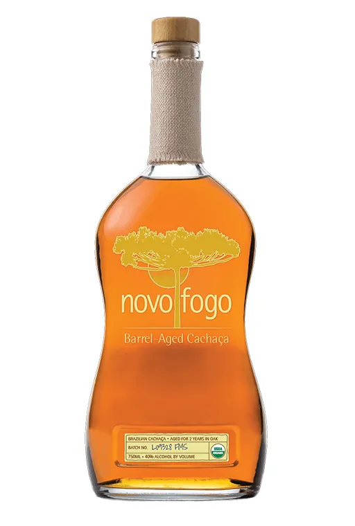Novo Fogo Two Years Barrel-Aged Cachaça