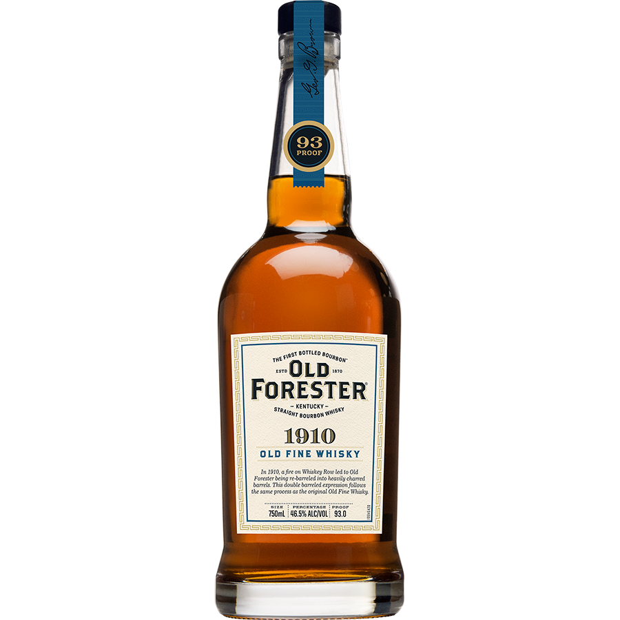 Old Forester 1910 Old Fine Whisky Double Barreled