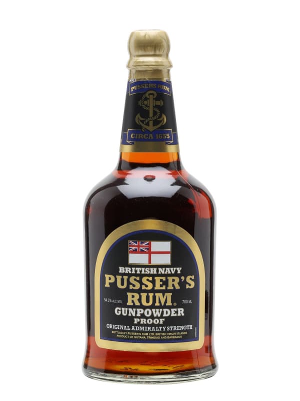 Pusser's Gunpowder Proof British Navy Rum