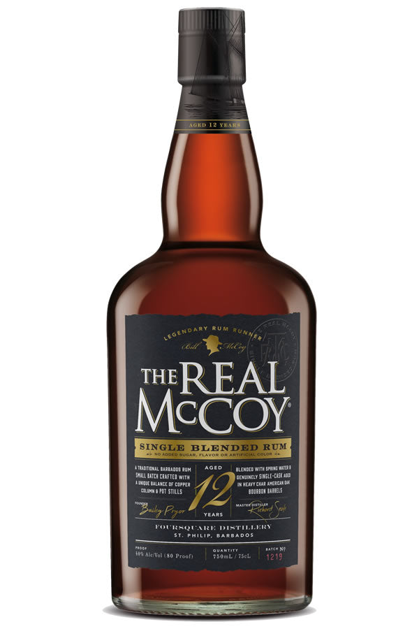 Real McCoy 12 Year Old Barbados Rum