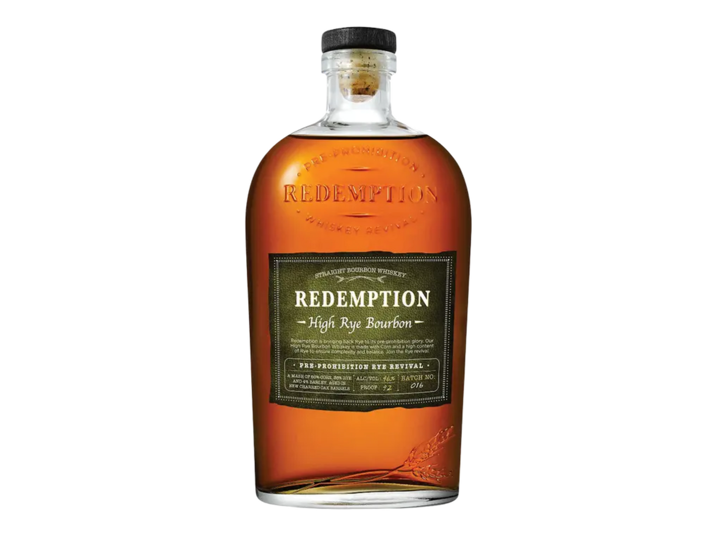 Redemption High Rye Bourbon