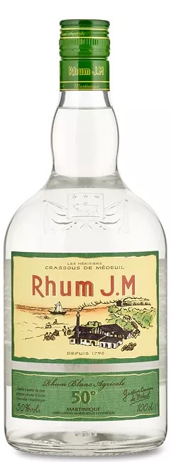 Rhum J.M Blanc 50
