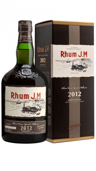 Rhum J.M Millésime 2012