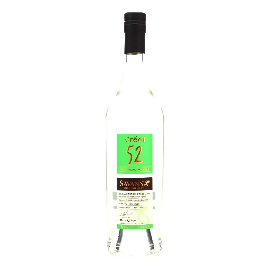 Savanna Créol Rhum Agricole Blanc