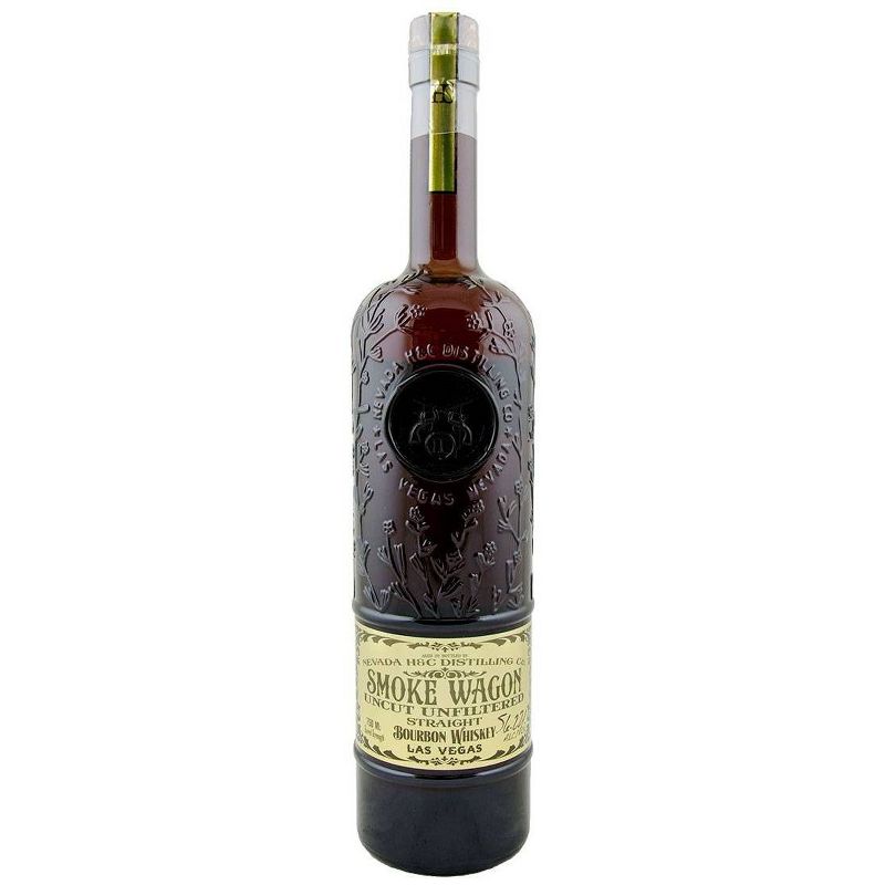 Smoke Wagon Uncut Unfiltered Bourbon Whiskey