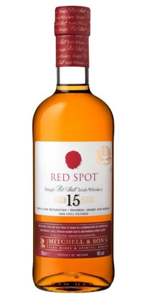 Spot Whiskey Single Pot Still 'Red Spot' 15 Year Old