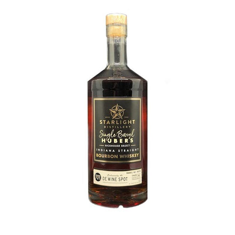 Starlight Distillery Carl T. Huber's Single Barrel Bourbon Whiskey
