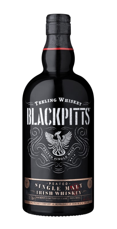 Teeling Blackpitts Peated Single Malt Irish Whiskey