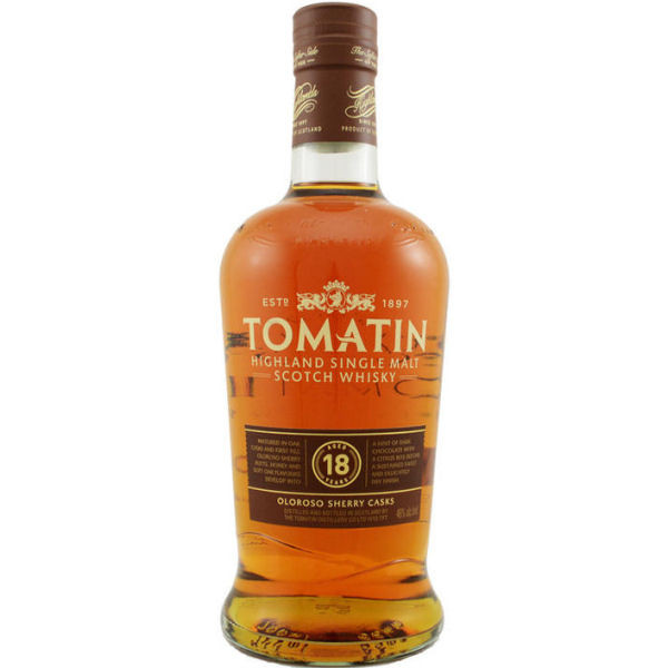Tomatin 18 Year Old Highland Single Malt Scotch Whisky