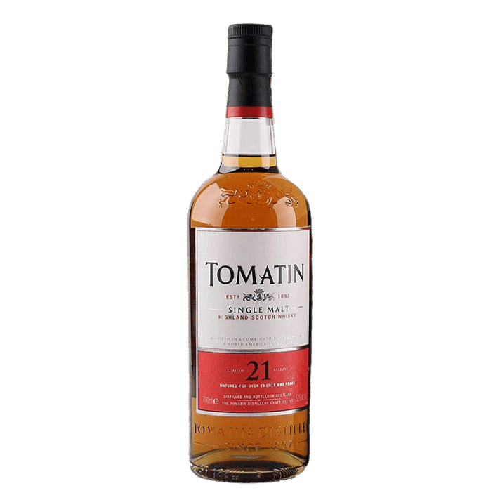 Tomatin 21 Year Old Highland Single Malt Scotch Whisky