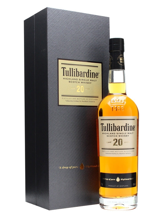 Tullibardine 20 Year Old Highland Single Malt Scotch Whisky