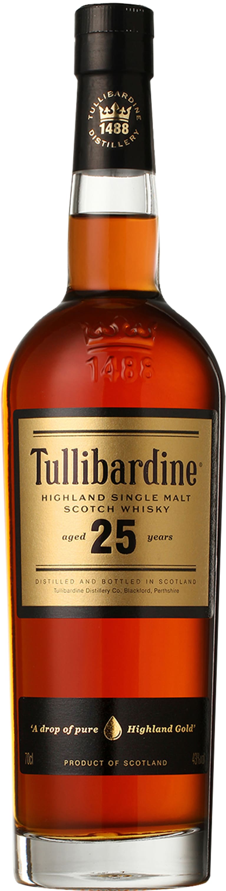 Tullibardine 25 Year Old Highland Single Malt Scotch Whisky