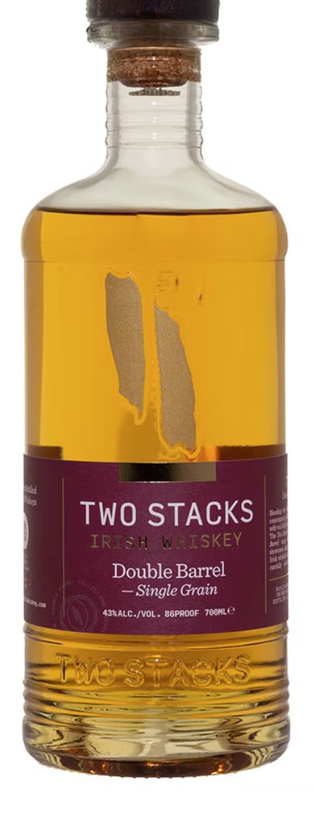 Two Stacks Double Barrel Single Grain Irish Whiskey