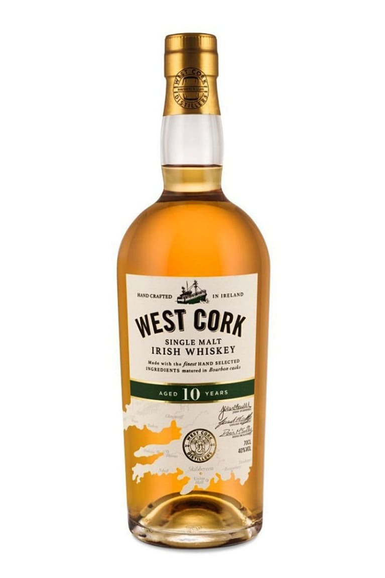 West Cork 10 Year Old Single Malt Irish Whiskey