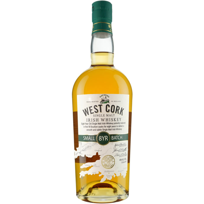 West Cork 8 Year Old Single Malt Irish Whiskey